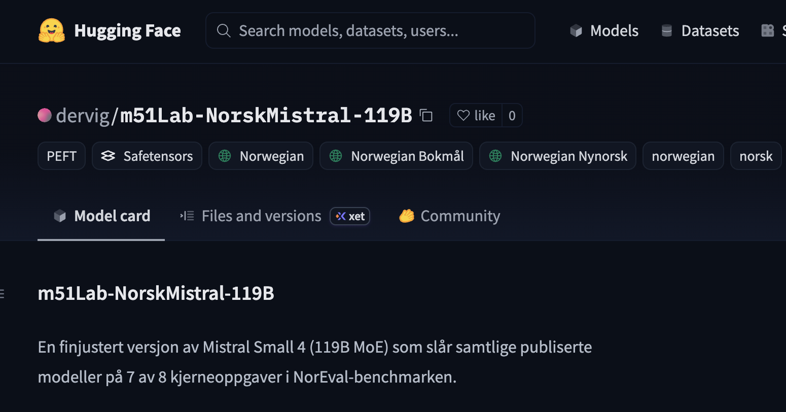 How we built Norway's best open-source AI